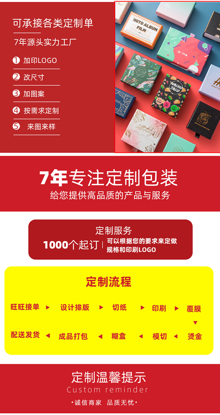 工藝禮品盒定制標準