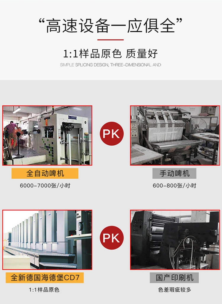 茶葉禮品盒新舊機(jī)械對(duì)比