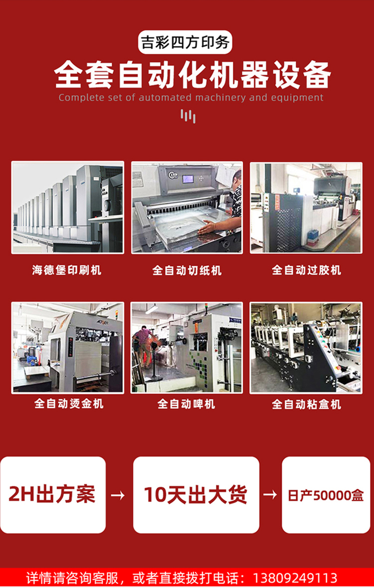 化妝品包裝盒訂做盒 自動化設備展示圖