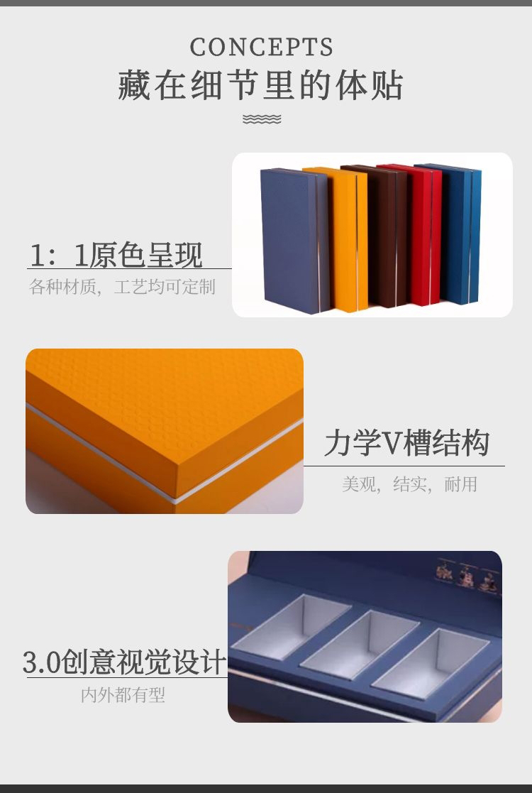 茶葉包裝盒設計 細節展示