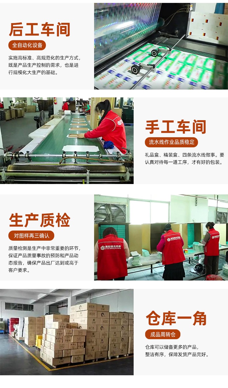 食品包裝禮盒定制生產車間